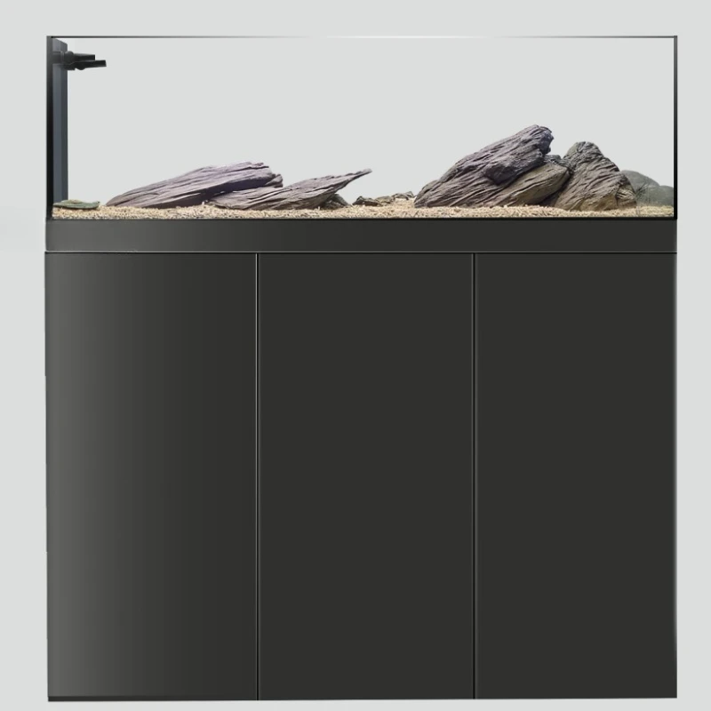 A full set of living room fish tank large Bessen landscaping ultra-white glass bottom filter ecology
A full set of living room fish tank large Bessen landscaping ultra-white glass bottom filter ecology