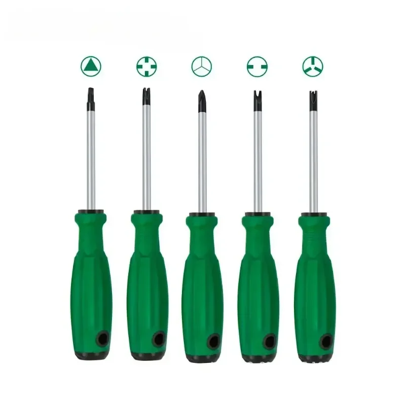 5Pcs Special-shaped Screwdriver Set U-shaped Y-Type Triangle Inner Cross Three Points Screwdriver Bit Tool
5Pcs Special-shaped Screwdriver Set U-shaped Y-Type Triangle Inner Cross Three Points Screwdriver Bit Tool