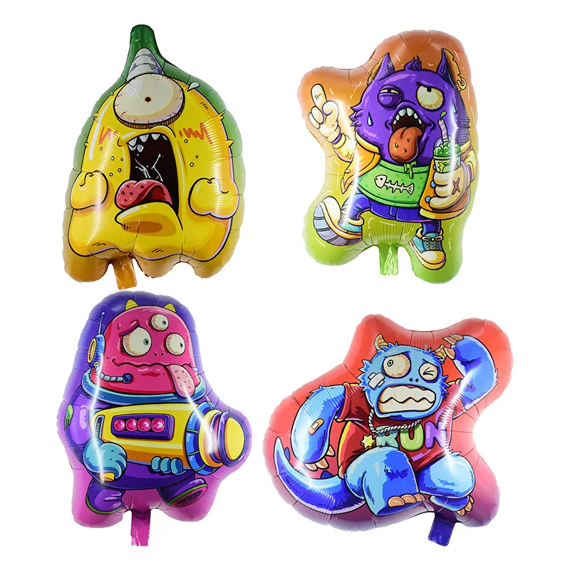 New Creative Shaped Gravure Aluminum Balloon Cartoon Shape Birthday Children's Day Party Venue Decoration
New Creative Shaped Gravure Aluminum Balloon Cartoon Shape Birthday Children's Day Party Venue Decoration