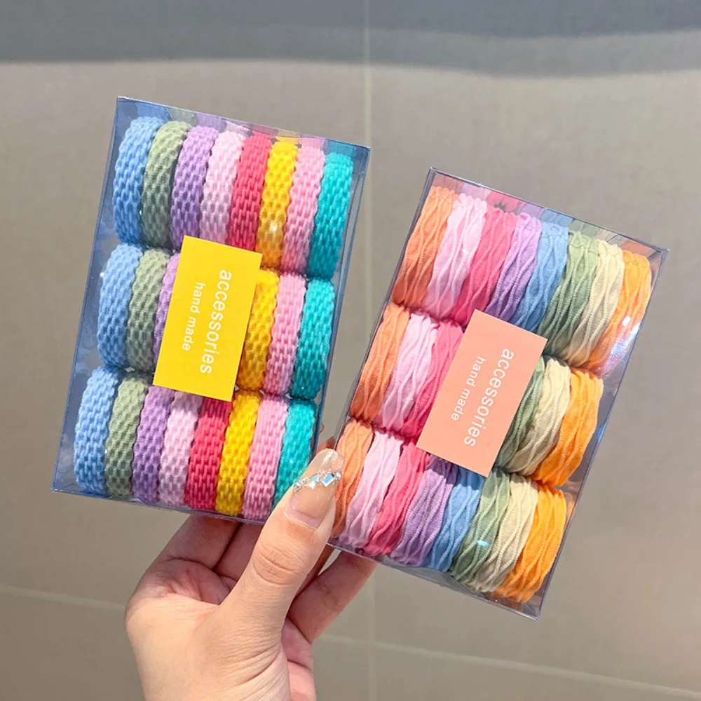 24PCS Cute Seamless Basic Hair Rope Set Elastic Candy Color Rubber Band Hair Accessories Hair Ring Colorful Hair Scrunchies Girl
24PCS Cute Seamless Basic Hair Rope Set Elastic Candy Color Rubber Band Hair Accessories Hair Ring Colorful Hair Scrunchies Girl