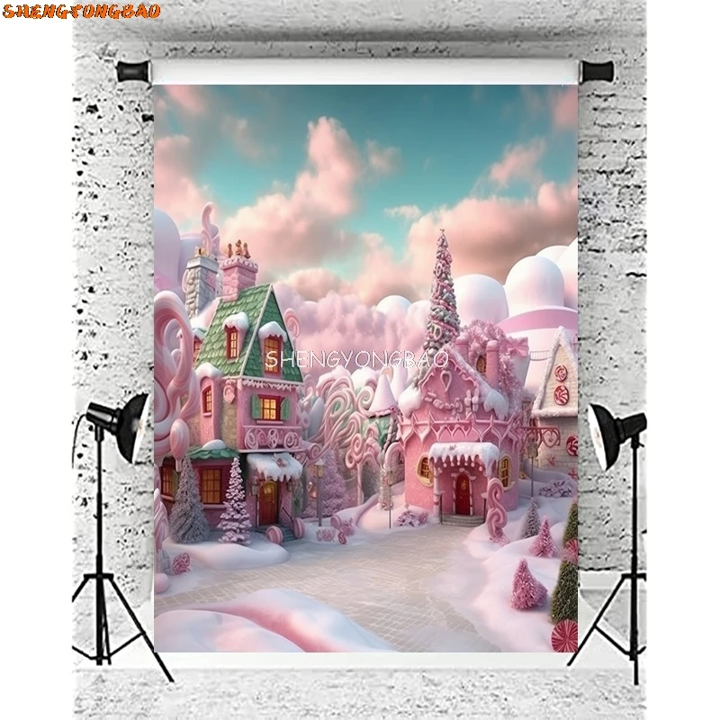 SHENGYONGBAO Christmas Day Decoration Photography Backdrops Living Room Ornament Candy Creath Studio Background Props DSS-02
SHENGYONGBAO Christmas Day Decoration Photography Backdrops Living Room Ornament Candy Creath Studio Background Props DSS-02