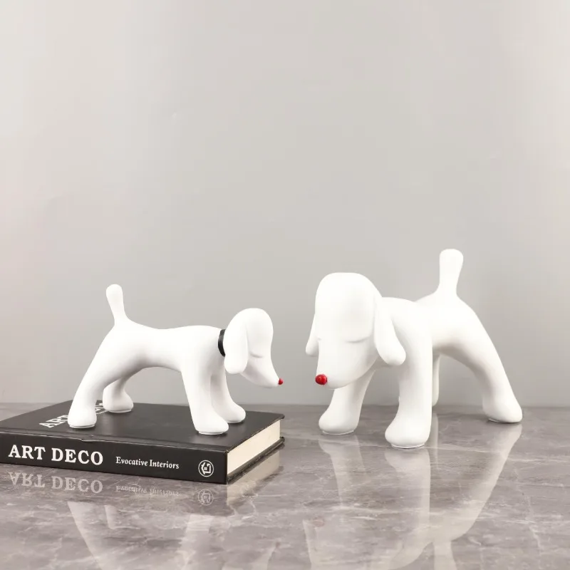 Fun Dog Carving Art Modern Nordic Miniature Sculpture Aesthetics Elegant Sculpture Lonely Dog Carving Desktop Decoration
Fun Dog Carving Art Modern Nordic Miniature Sculpture Aesthetics Elegant Sculpture Lonely Dog Carving Desktop Decoration
