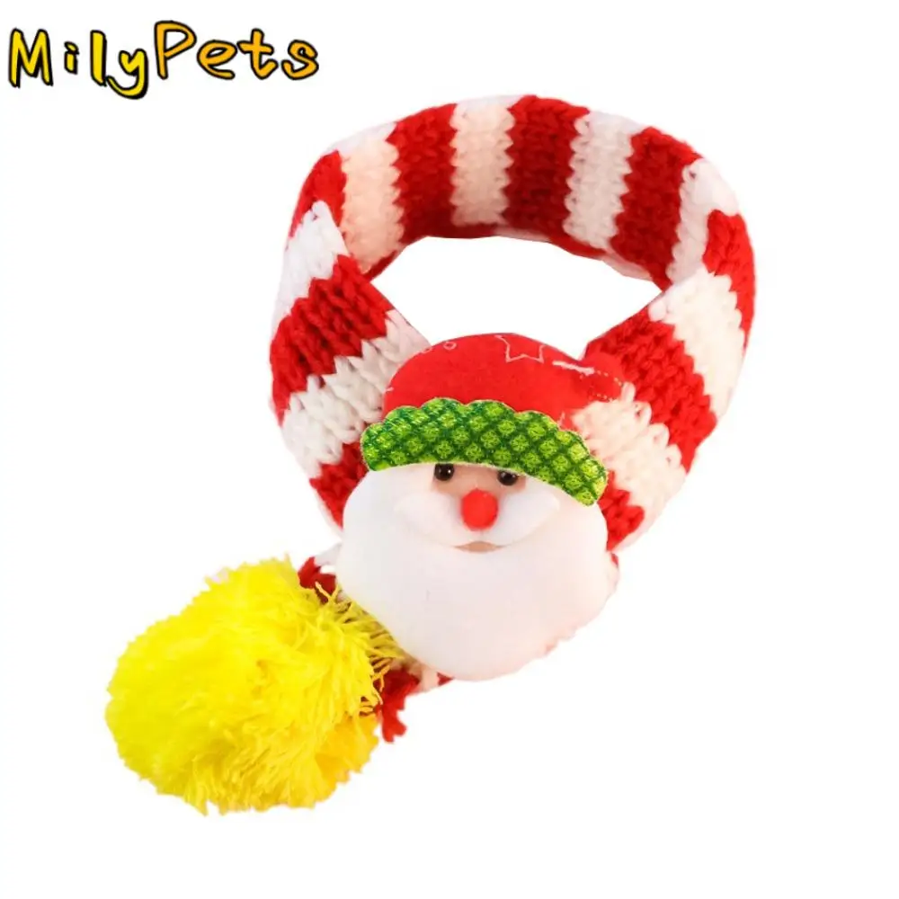 New Year Accessories Elk Puppy Kitten Christmas Scarf Snowman Santa Claus Pet Color Blocked Scarf Cute Funny Cat Scarf Winter
New Year Accessories Elk Puppy Kitten Christmas Scarf Snowman Santa Claus Pet Color Blocked Scarf Cute Funny Cat Scarf Winter