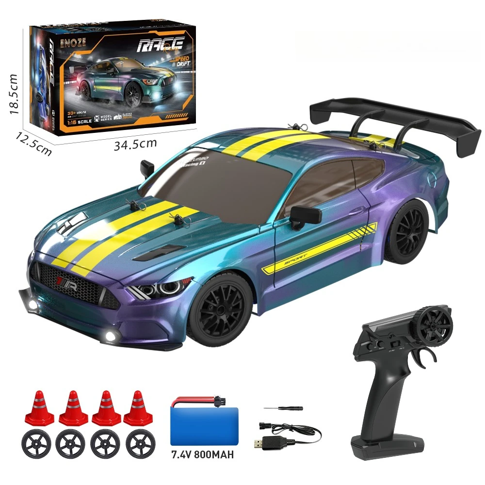 1/16 4WD RC Drift Car 2.4G 30km/h Remote Control Racing Vehicle High Speed Electric Off-road Cars Toys for Children
1/16 4WD RC Drift Car 2.4G 30km/h Remote Control Racing Vehicle High Speed Electric Off-road Cars Toys for Children