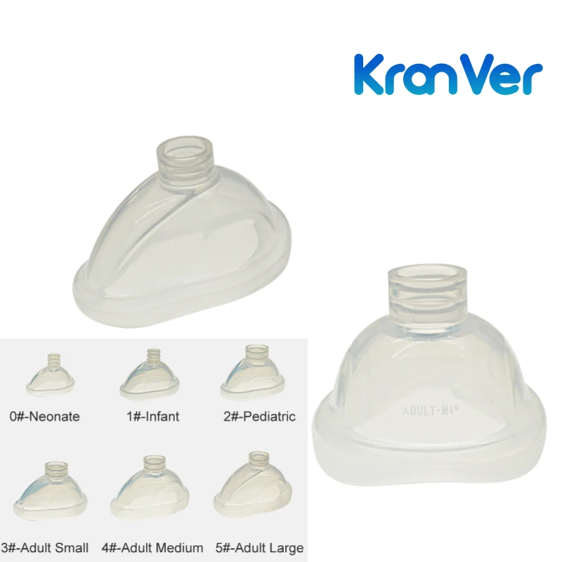 KranVer 1PC/5PCS/6PCS First Aid Training Mask Reusable Silicone Anesthesia Mask Resuscitate Mask For Adult Child Infant
KranVer 1PC/5PCS/6PCS First Aid Training Mask Reusable Silicone Anesthesia Mask Resuscitate Mask For Adult Child Infant