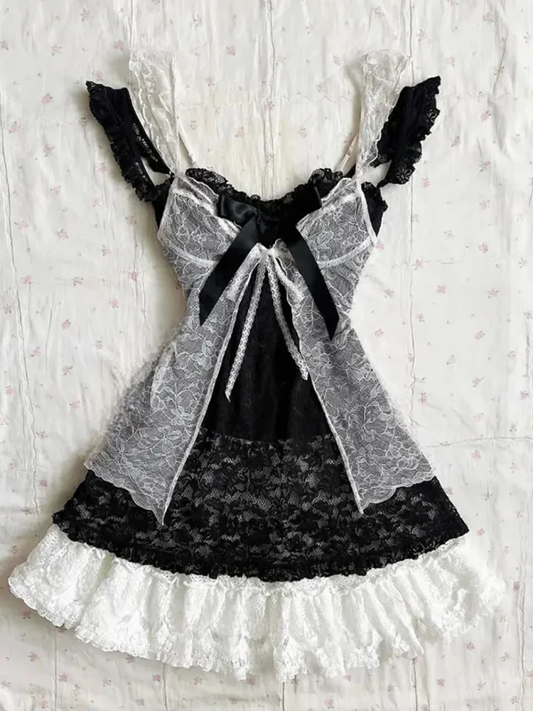 American Style Spicy Girl Lace Patchwork Summer 2025 New Design Sensation Women's Two-Piece Set with Strap Dress And Open Car...
American Style Spicy Girl Lace Patchwork Summer 2025 New Design Sensation Women's Two-Piece Set with Strap Dress And Open Car...