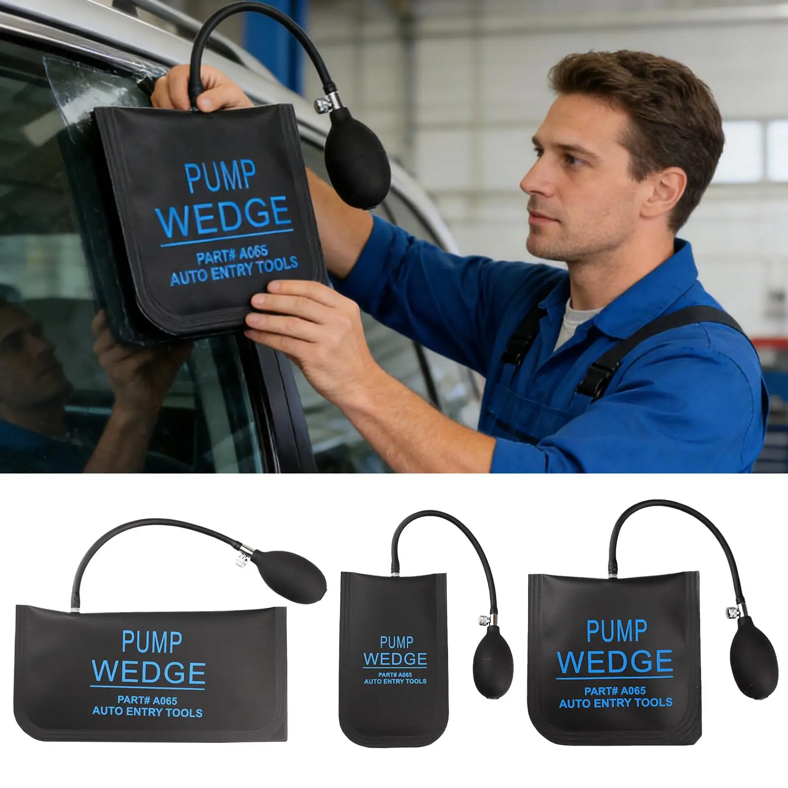 Air Wedge Bag Pump Multi-Functional Heavy Duty Car Door Leveling Tool Air Bladder For Drivers Enthusiasts Vehicle Repair Window
Air Wedge Bag Pump Multi-Functional Heavy Duty Car Door Leveling Tool Air Bladder For Drivers Enthusiasts Vehicle Repair Window