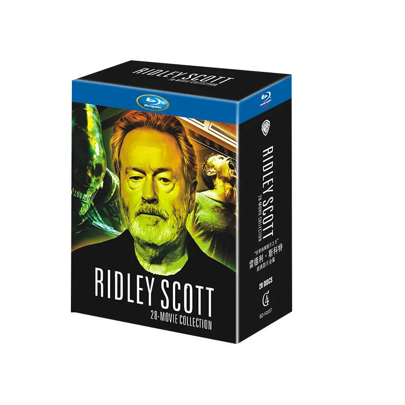 BD Blu-ray Disc High-Definition Movie Collection by Ridley Scott 28-Disc Box Set
BD Blu-ray Disc High-Definition Movie Collection by Ridley Scott 28-Disc Box Set