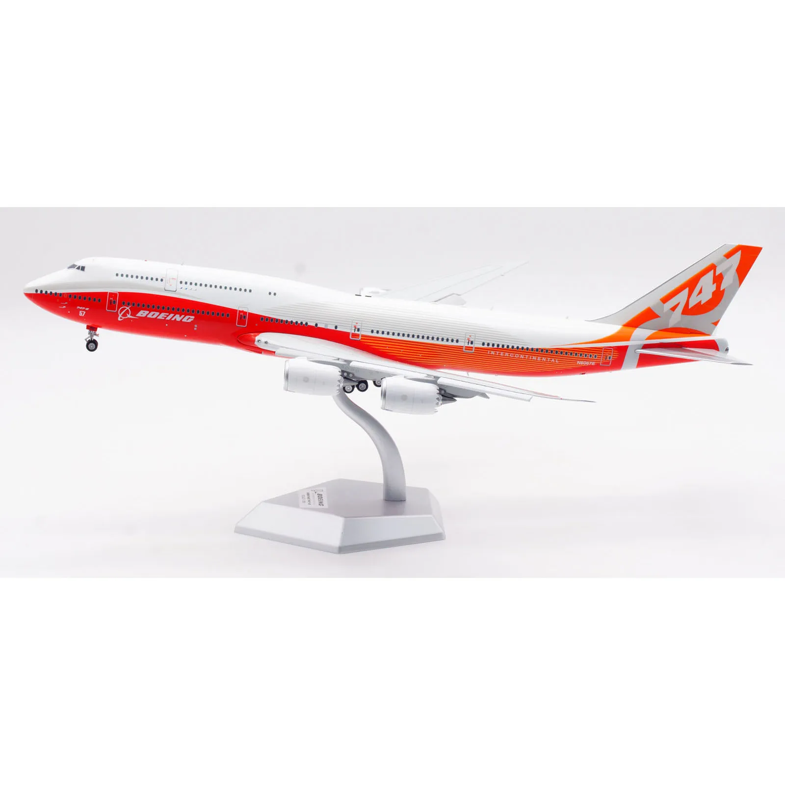 L2073FD Alloy Collectible Plane Gift SQ Wings 1:200 Boeing B747-8 Sunrise 'House Color' Diecast Aircraft Model N6067E Flaps Down
L2073FD Alloy Collectible Plane Gift SQ Wings 1:200 Boeing B747-8 Sunrise 'House Color' Diecast Aircraft Model N6067E Flaps Down
