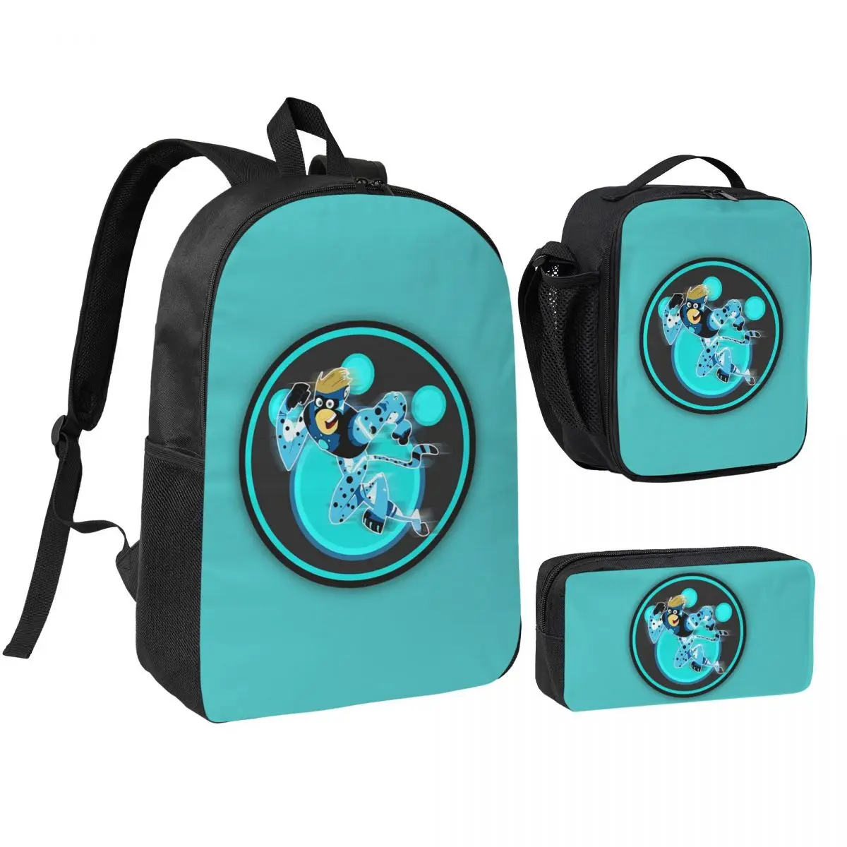 Wild Kratts Blue Color Backpack Student BookBag School Bag Shoulder Bags 3ps Insulated Lunch Bag Pencil Case
Wild Kratts Blue Color Backpack Student BookBag School Bag Shoulder Bags 3ps Insulated Lunch Bag Pencil Case