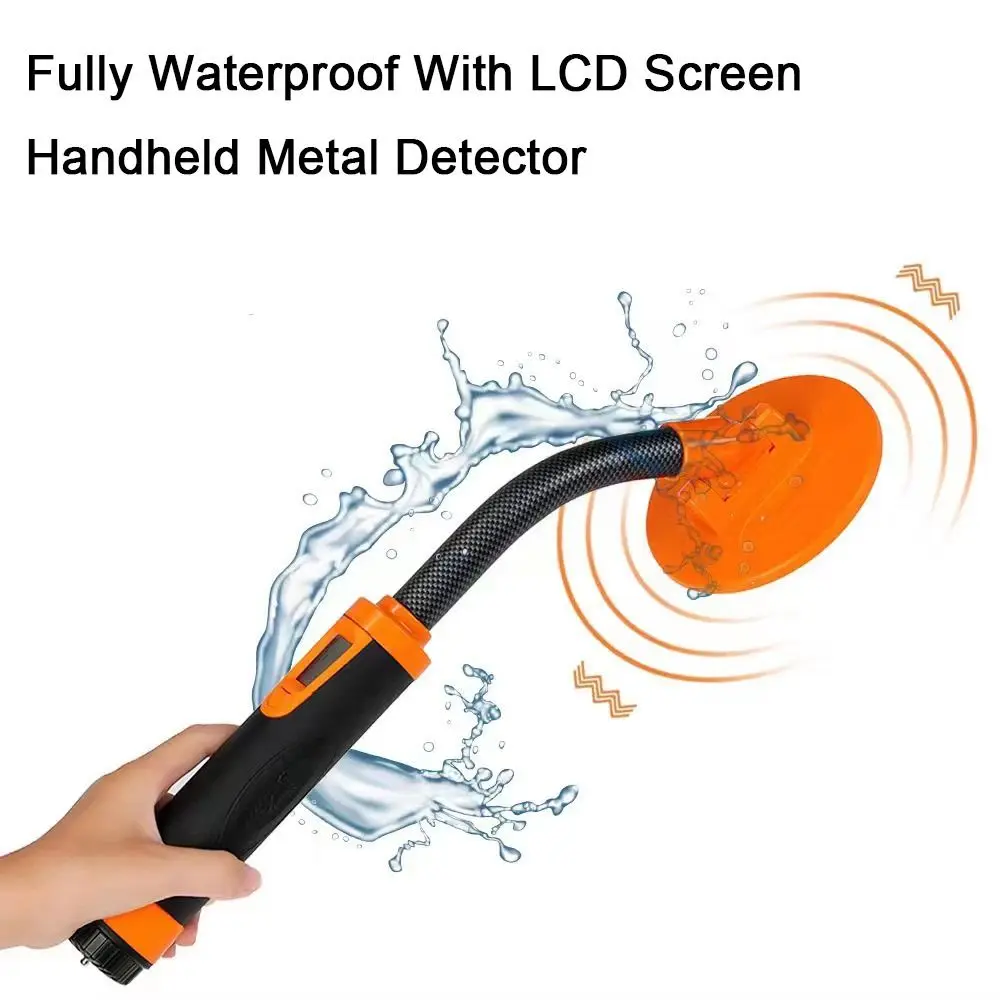 Fully Waterproof Underwater Metal Detector High Sensitivity LCD Screen Metal Gold Tester Durable with Audio Vibration Indicates
Fully Waterproof Underwater Metal Detector High Sensitivity LCD Screen Metal Gold Tester Durable with Audio Vibration Indicates