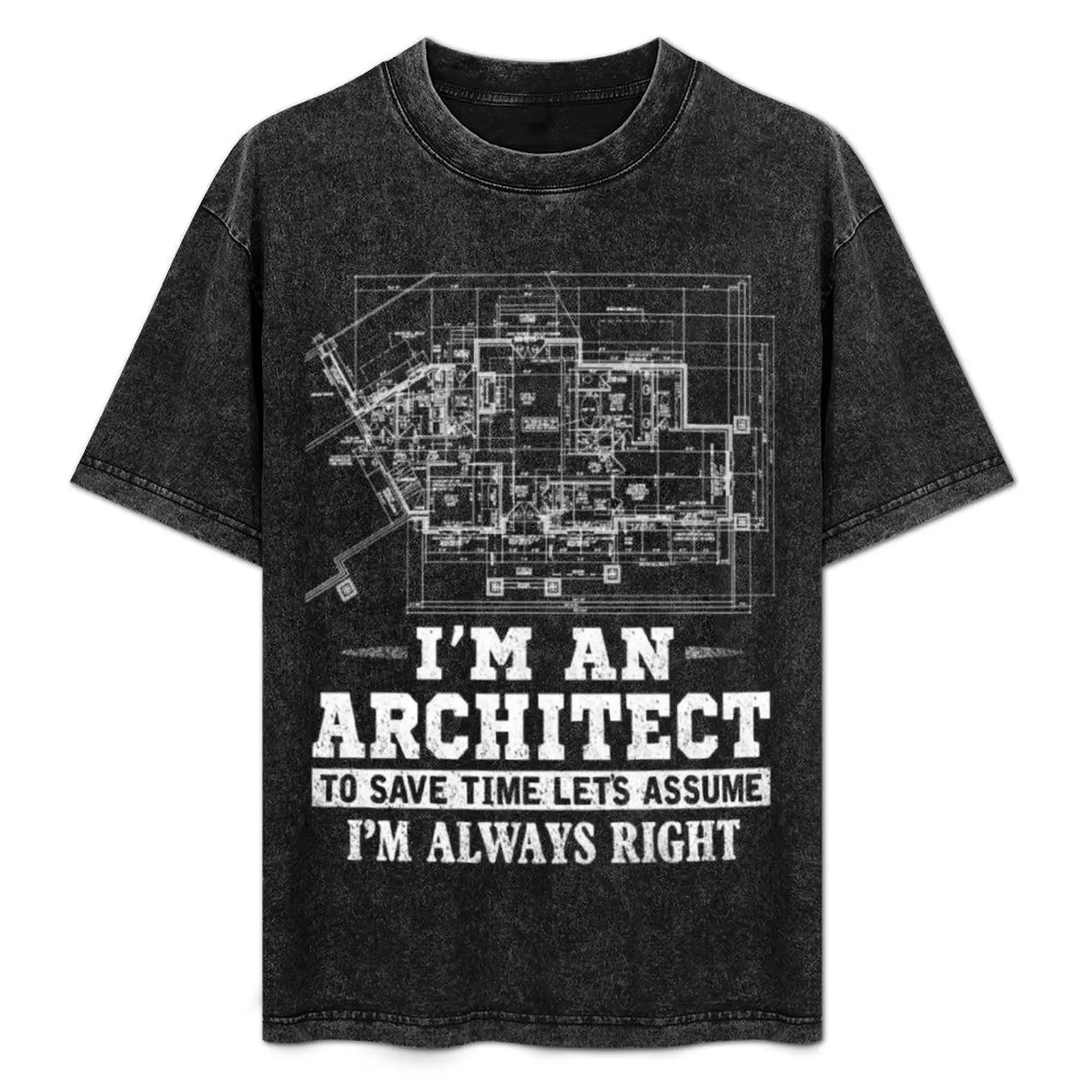 Architect - I'm an architect to save time T-Shirt Non-Shrink Basic Cotton T-Shirt
Architect - I'm an architect to save time T-Shirt Non-Shrink Basic Cotton T-Shirt