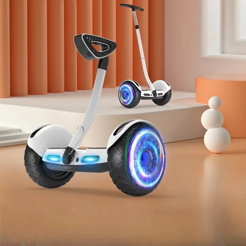 36V 10-inch 2-wheel Self-balancing Electric Scooter with Handle for Children and Adults Smart Handle Leg Lever Hover Plate
36V 10-inch 2-wheel Self-balancing Electric Scooter with Handle for Children and Adults Smart Handle Leg Lever Hover Plate