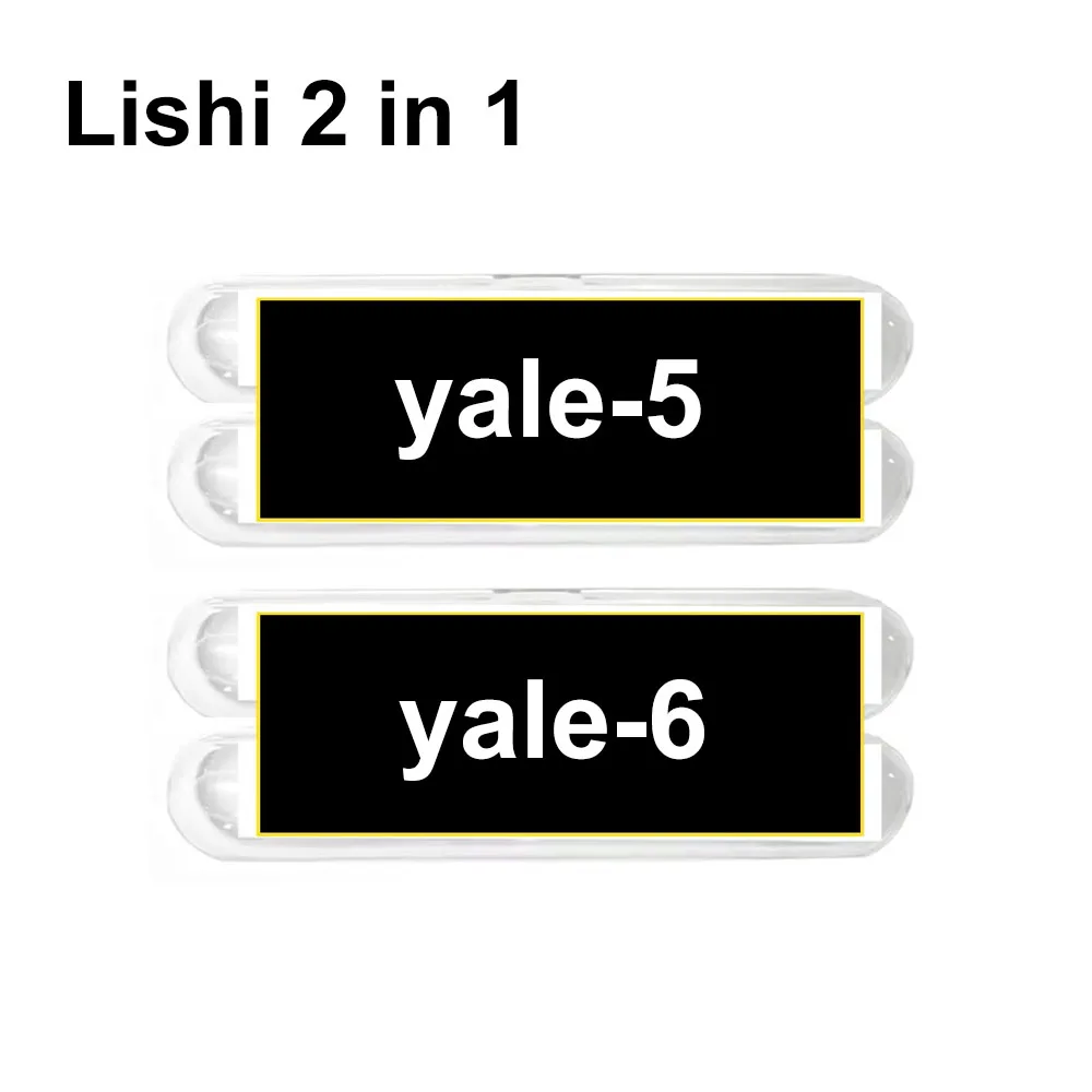 Lishi 2 in 1 yale-5 yale-6 Lishi Style yale style lock tool 2in1
Lishi 2 in 1 yale-5 yale-6 Lishi Style yale style lock tool 2in1