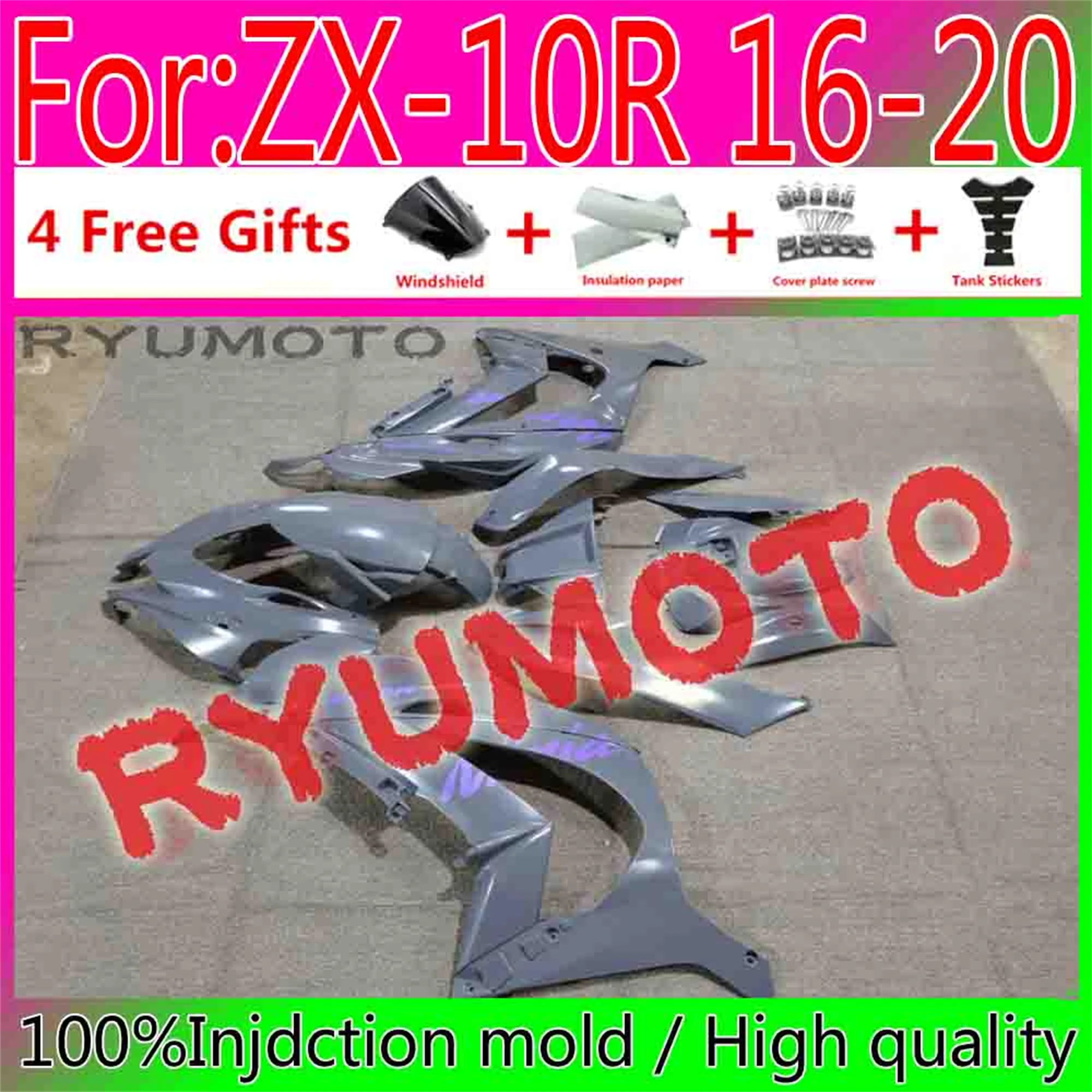 Новые обтекатели для мотоцикла Kawasaki ZX-10R ZX10R 2016-2020 16 17 18 19 20, обтекатель кузова
Новые обтекатели для мотоцикла Kawasaki ZX-10R ZX10R 2016-2020 16 17 18 19 20, обтекатель кузова