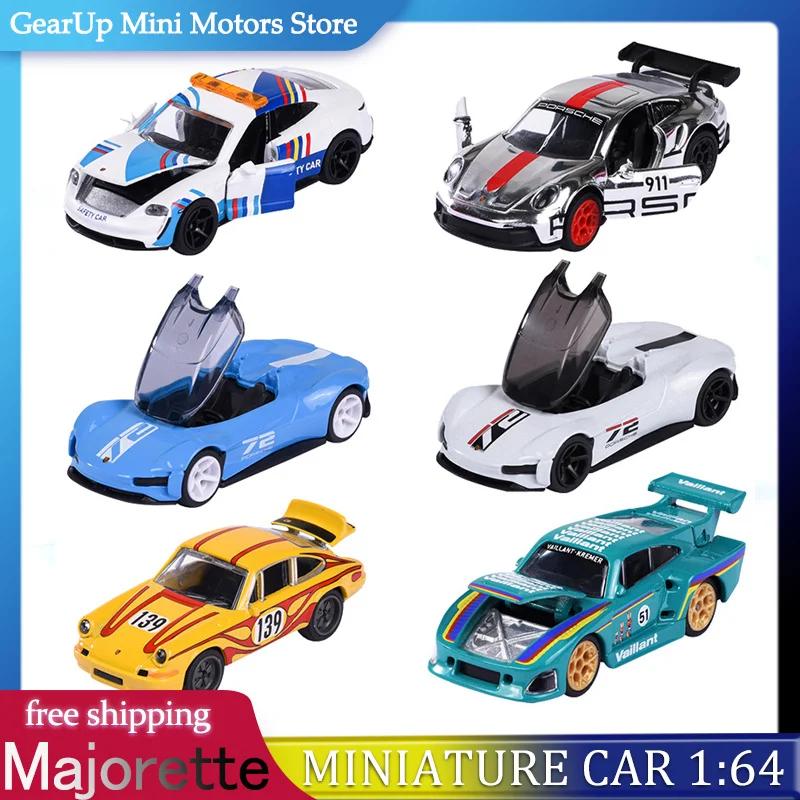 Majorette 1:64 Porsche 911 GT3 Vision GT Lamborghini McLaren Volvo Alloy Car Collection Diecast Model Car Supercar Gift for Boys
Majorette 1:64 Porsche 911 GT3 Vision GT Lamborghini McLaren Volvo Alloy Car Collection Diecast Model Car Supercar Gift for Boys