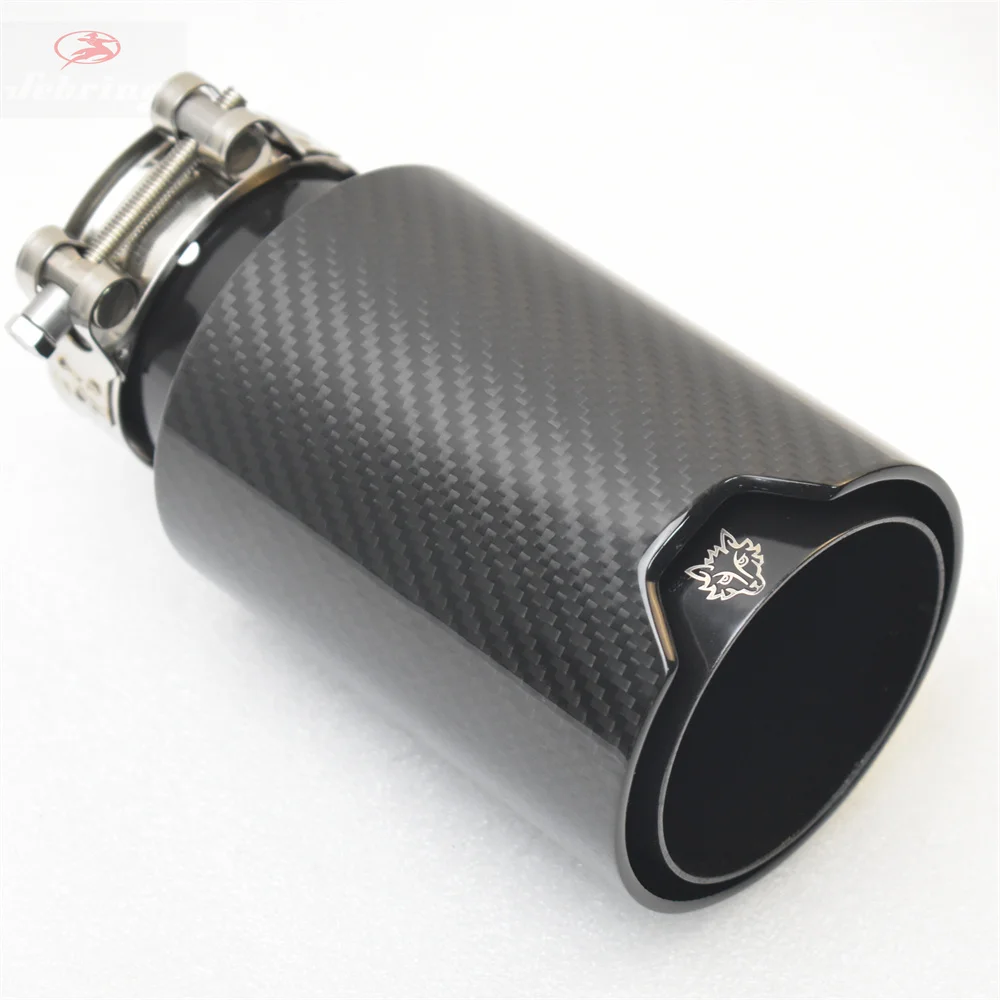 RE Bright black carbon fiber stainless steel automotive parts muffler tip exhaust system pipe universal nozzle
RE Bright black carbon fiber stainless steel automotive parts muffler tip exhaust system pipe universal nozzle