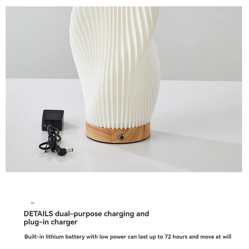 Dimmable Novelty Small Table Lamp For Bedroom Vintage Style Striped Small Night Light Lamp Bedside Lamp-ABXK
Dimmable Novelty Small Table Lamp For Bedroom Vintage Style Striped Small Night Light Lamp Bedside Lamp-ABXK