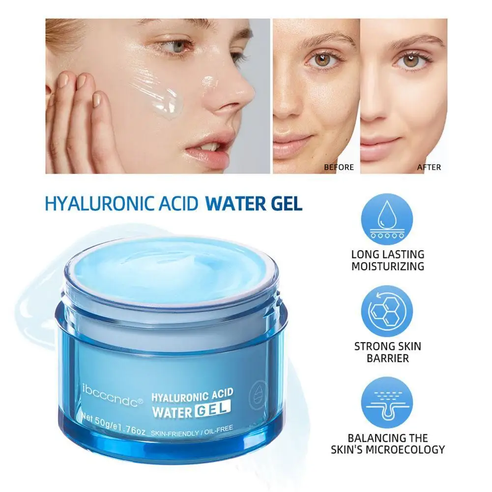 50g Hyaluronic Acid Hydrating Face Moisturizer Gel-Cream To Hydrate And Smooth Extra-Dry Skin Facial Moisturizing Cream
50g Hyaluronic Acid Hydrating Face Moisturizer Gel-Cream To Hydrate And Smooth Extra-Dry Skin Facial Moisturizing Cream