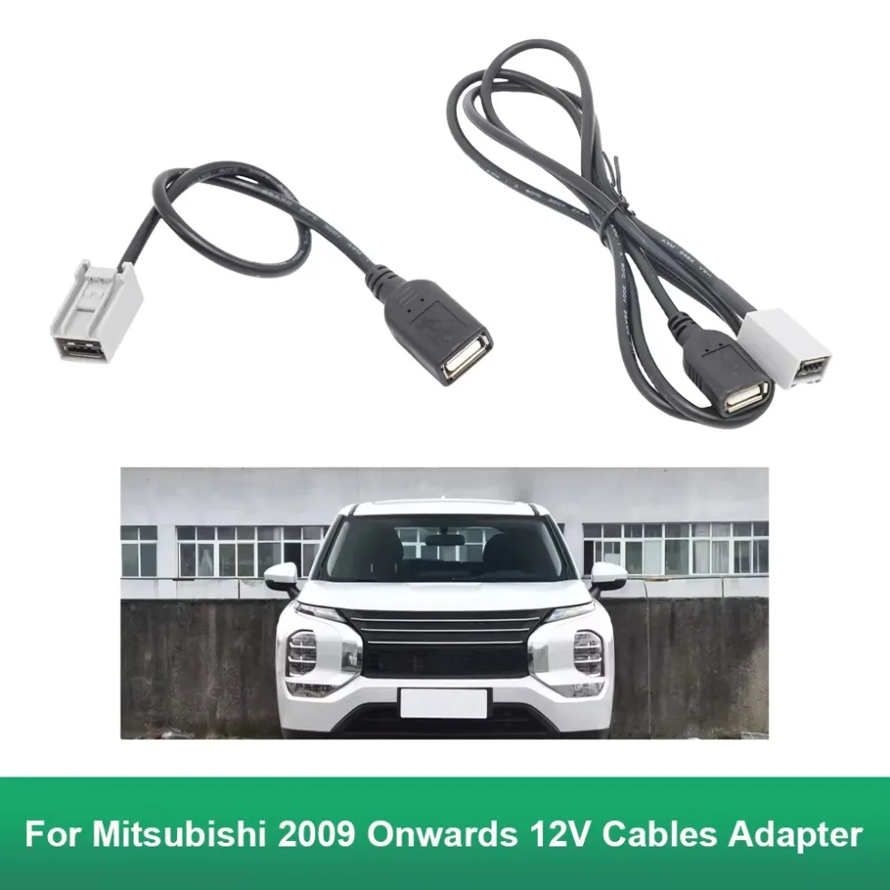 30CM Car USB AUX Cable Wire Adapter Audio Media Music Interface For Mitsubishi 2009 Onwards 12V Cables Adapter Car Accessories
30CM Car USB AUX Cable Wire Adapter Audio Media Music Interface For Mitsubishi 2009 Onwards 12V Cables Adapter Car Accessories