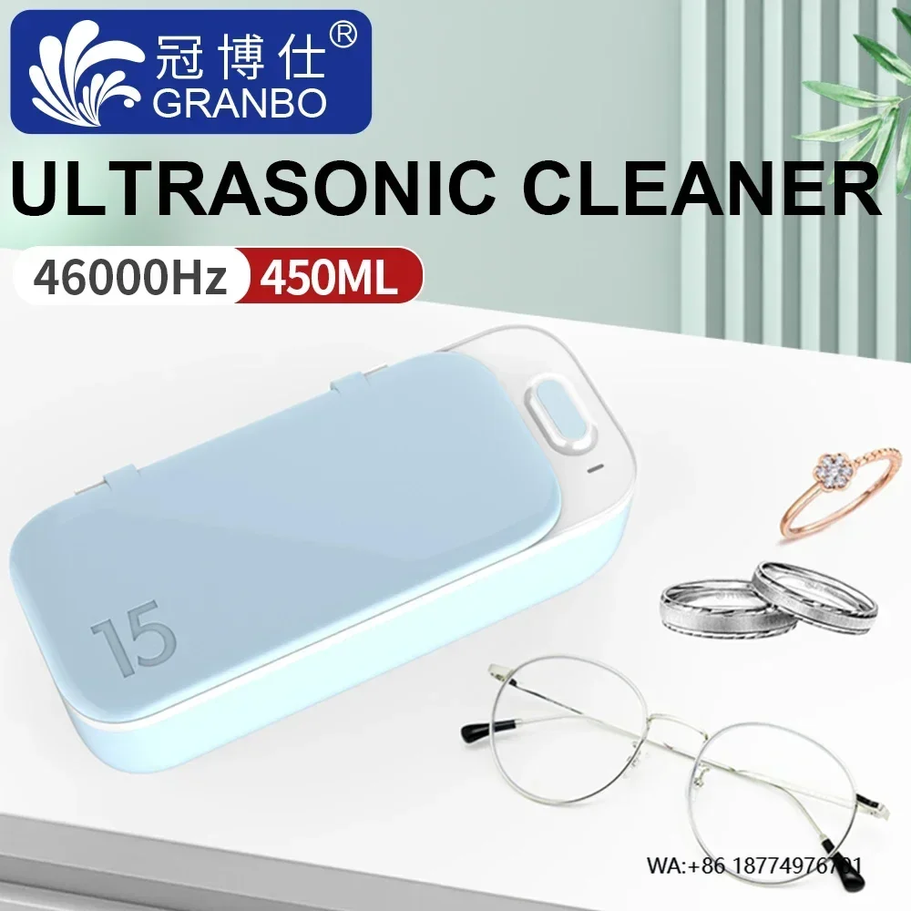 Portable 450ml Small Jewelry Glasses White Pink Mini UV Ultrasonic Automatic Cleaner
Portable 450ml Small Jewelry Glasses White Pink Mini UV Ultrasonic Automatic Cleaner