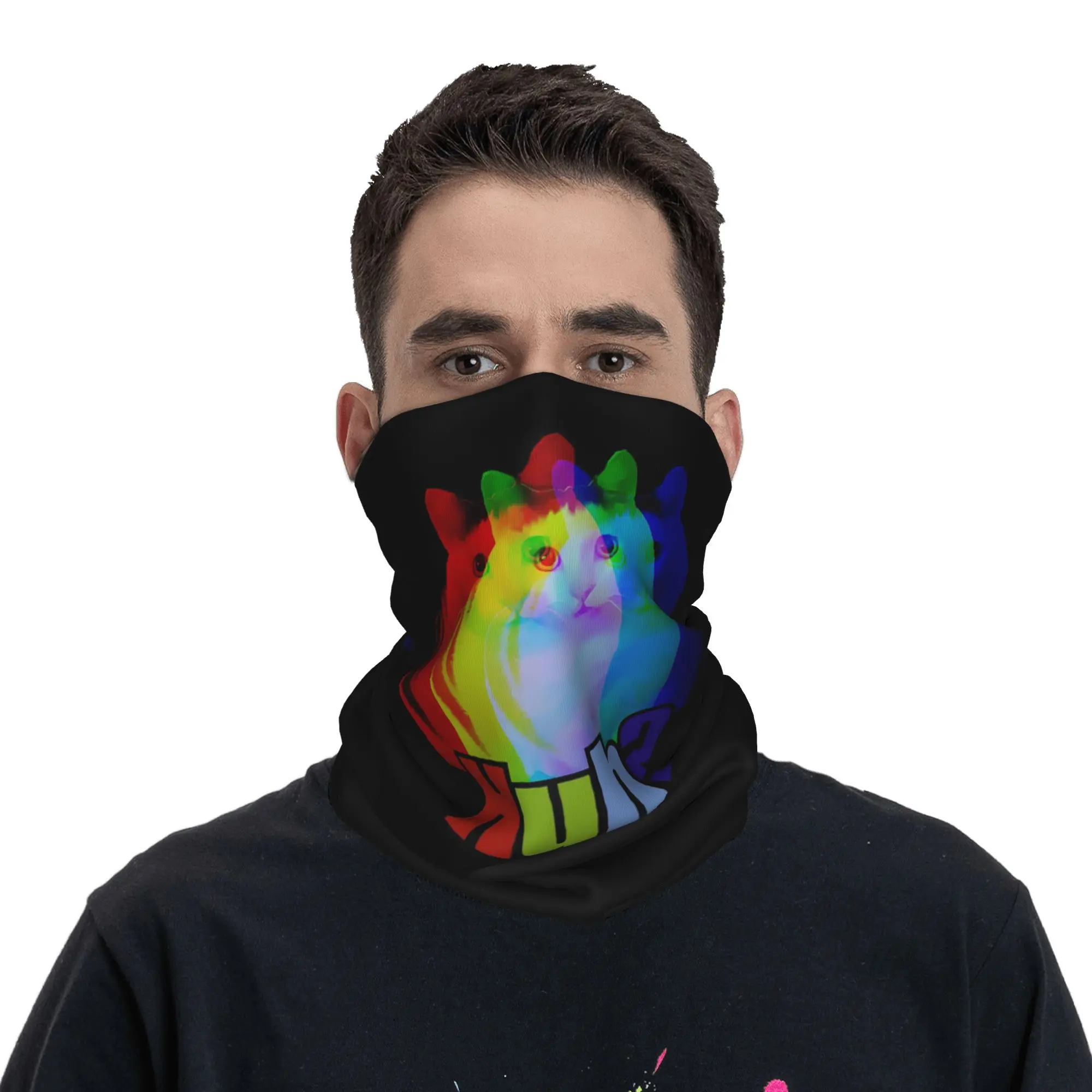 Huh Cat Chonky Meme Confused Lover Design Bandana Neck Gaiter Printed Wrap Scarf Cycling Scarf Running Unisex Adult All Season
Huh Cat Chonky Meme Confused Lover Design Bandana Neck Gaiter Printed Wrap Scarf Cycling Scarf Running Unisex Adult All Season