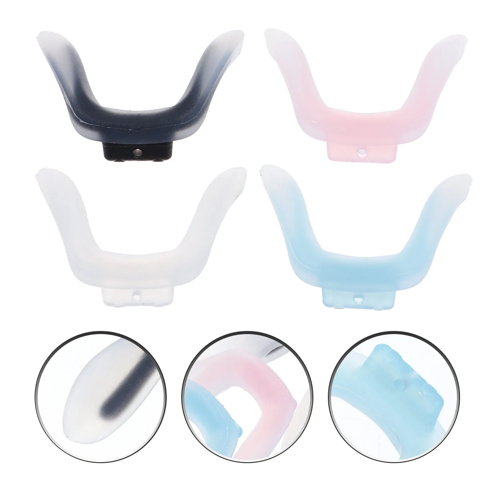 4 Pcs Eyewear Repair Kit Glass Nose Pads Silicone Eyeglass Soft Cushion Glasses
4 Pcs Eyewear Repair Kit Glass Nose Pads Silicone Eyeglass Soft Cushion Glasses