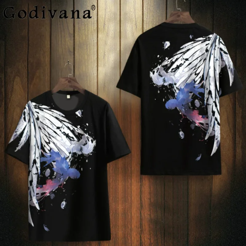 2026 New Personalized Large Size Summer Men Women Short Sleeve T-shirt Fashion Loose Youth Handsome Round Neck LeisureT-shirts
2026 New Personalized Large Size Summer Men Women Short Sleeve T-shirt Fashion Loose Youth Handsome Round Neck LeisureT-shirts