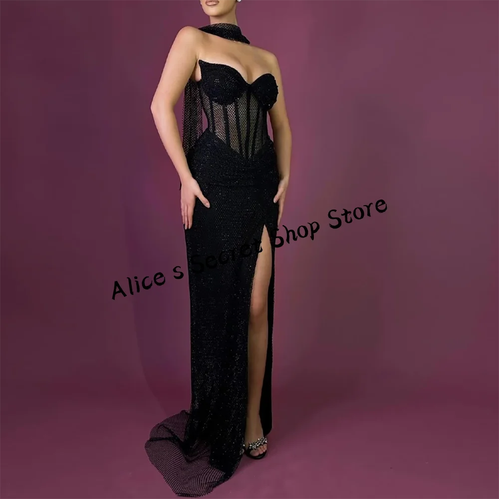 Сексуальные кружевные вечерние платья русалки с блестками и высоким разрезом, вечерние платья для выпускного вечера по индивидуальному заказу
Сексуальные кружевные вечерние платья русалки с блестками и высоким разрезом, вечерние платья для выпускного вечера по индивидуальному заказу