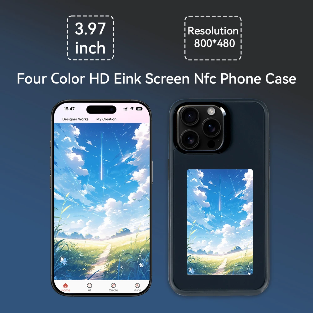 Дешевый индивидуальный смарт-чехол для мобильного телефона с цветными электронными чернилами NFC для iphone 15 14 13 pro max, креативный чехол для телефона с задней проекцией, чехол для телефона «сделай сам»
Дешевый индивидуальный смарт-чехол для мобильного телефона с цветными электронными чернилами NFC для iphone 15 14 13 pro max, креативный чехол для телефона с задней проекцией, чехол для телефона «сделай сам»