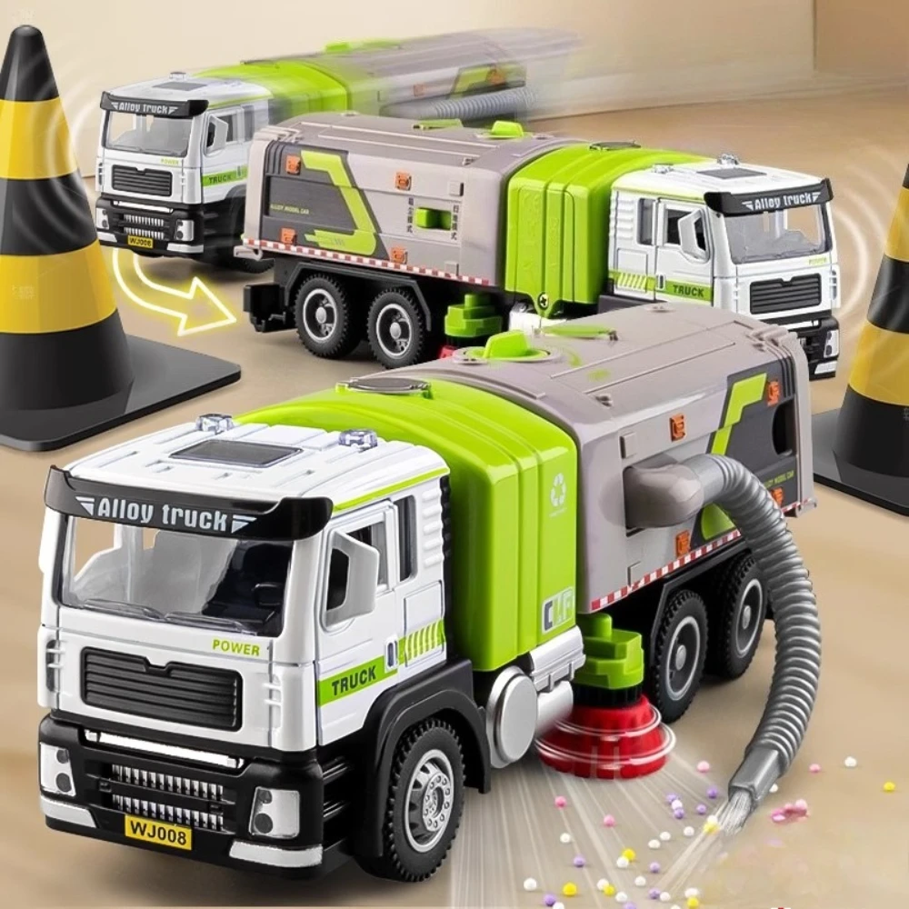 1: 50 Electric Sweeper Alloy Watering Truck Diecast Model Miniature Toys Car Doors Opened Sound Light Vehices for Children Gifts
1: 50 Electric Sweeper Alloy Watering Truck Diecast Model Miniature Toys Car Doors Opened Sound Light Vehices for Children Gifts