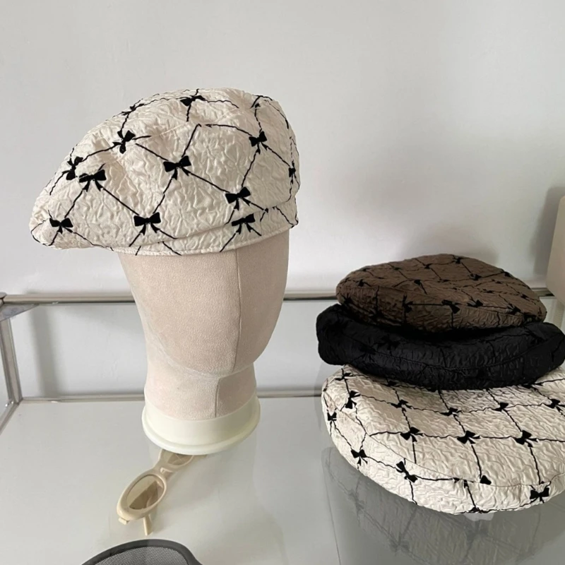 652F Girls Beret Girls Wrinkled Subculture Painter Hat Wrinkled Hat for Autumn Winter Windproof for Street Photography
652F Girls Beret Girls Wrinkled Subculture Painter Hat Wrinkled Hat for Autumn Winter Windproof for Street Photography