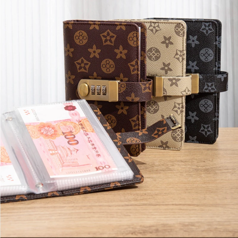 2026 New Piggy Bank A6 Password Lock Notebooks Large-capacity Cash Storage Book Money Saving Challenge Record Banknote Storage
2026 New Piggy Bank A6 Password Lock Notebooks Large-capacity Cash Storage Book Money Saving Challenge Record Banknote Storage