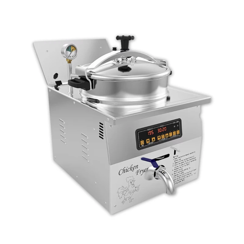 16L commercial electric fryer high-efficiency constant temperature fried chicken and fries special large capacity electric fryer
16L commercial electric fryer high-efficiency constant temperature fried chicken and fries special large capacity electric fryer