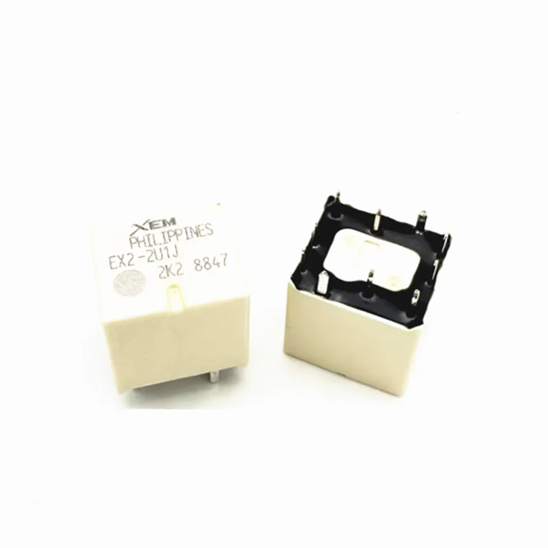 ГОРЯЧАЯ НОВОЕ реле EX2-2U1J EX22U1J 12 В постоянного тока DCV12 12 В 10-контактное
ГОРЯЧАЯ НОВОЕ реле EX2-2U1J EX22U1J 12 В постоянного тока DCV12 12 В 10-контактное