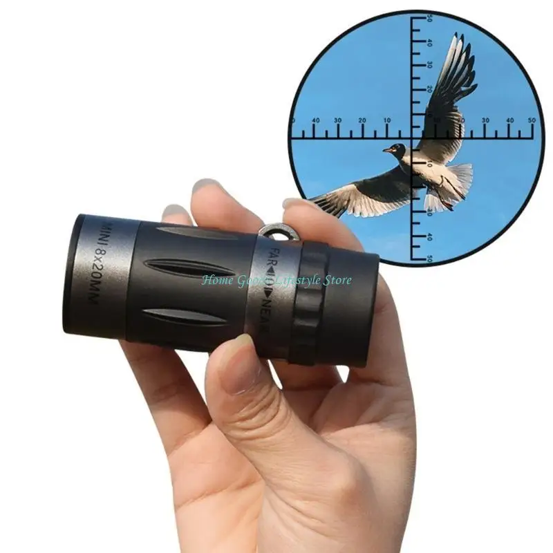 E74E Lightweight 8x20 High Clear Monocular with Precise Reticles Optical Glass for Sports and Concerts Viewing
E74E Lightweight 8x20 High Clear Monocular with Precise Reticles Optical Glass for Sports and Concerts Viewing