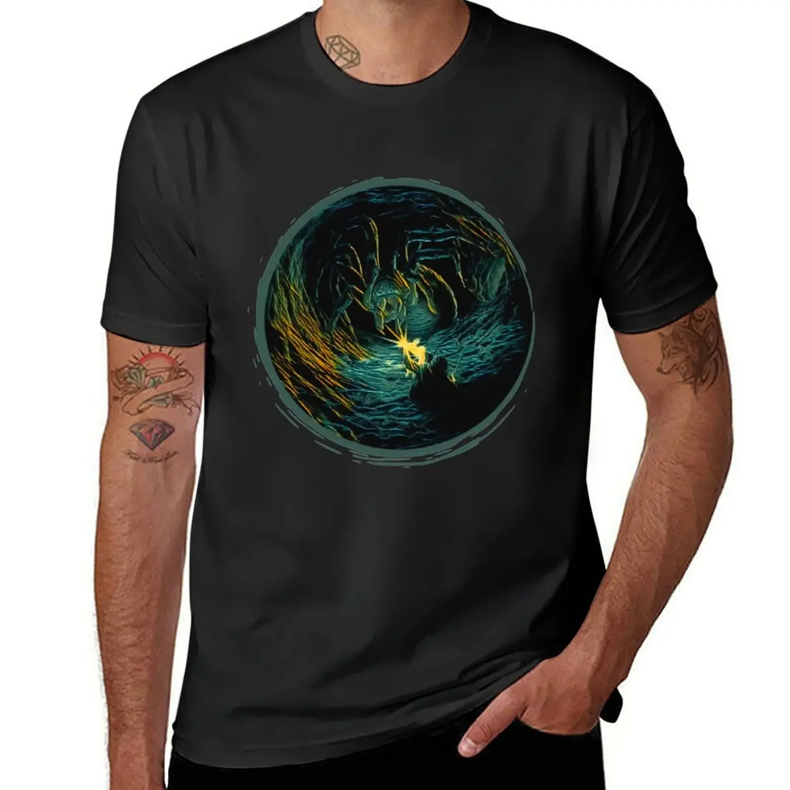 A Light in the Dark - Fantasy T-Shirt street wear summer shirt blue lock man clothes mens funny t shirts
A Light in the Dark - Fantasy T-Shirt street wear summer shirt blue lock man clothes mens funny t shirts