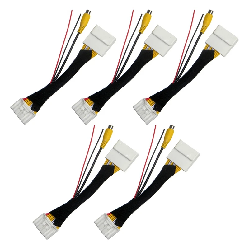 5X 28 Pin Car RCA Video Reverse Camera Convert Cable Adapter For Mazda 2 3 6 CX-5 Demio Axela Roadster MX-5 Miata
5X 28 Pin Car RCA Video Reverse Camera Convert Cable Adapter For Mazda 2 3 6 CX-5 Demio Axela Roadster MX-5 Miata