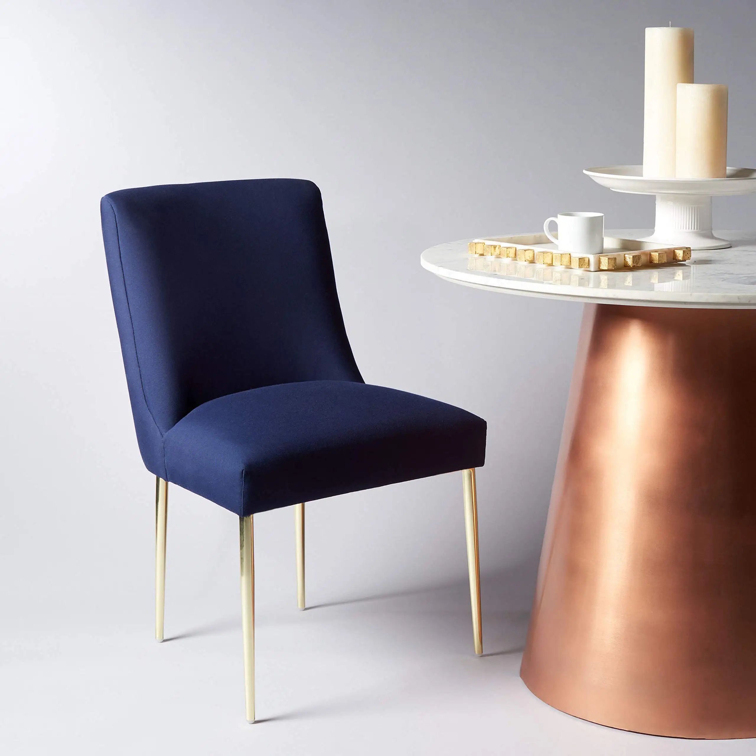 Velvet Dining Chair With Gold Tone Legs Modern Accent Chair For Living Room
Velvet Dining Chair With Gold Tone Legs Modern Accent Chair For Living Room