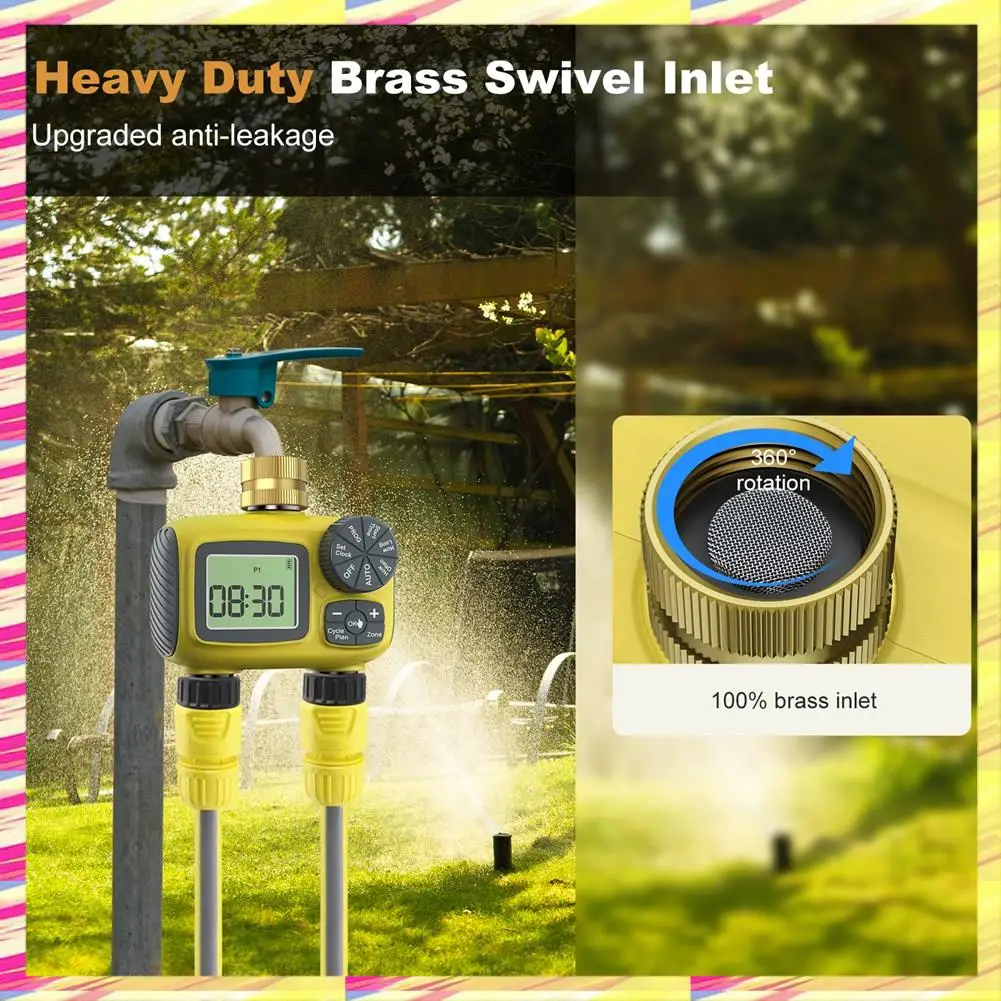 ABJJ Smart Watering Automatic Watering Control System Power Failure Memory For Lawns Gardens
ABJJ Smart Watering Automatic Watering Control System Power Failure Memory For Lawns Gardens