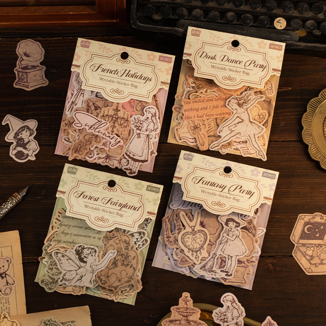 30 листов/пакет, тематическая наклейка для записи, винтажная наклейка, мини-устройство для снятия стресса для DIY, скрапбук, чехол для телефона, украшение для ноутбука
30 листов/пакет, тематическая наклейка для записи, винтажная наклейка, мини-устройство для снятия стресса для DIY, скрапбук, чехол для телефона, украшение для ноутбука