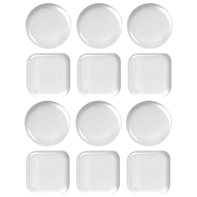 2 Set Silicone Door Stoppers Bumpers Buffer Transparent Adhesive Wall Protectors 15UB
2 Set Silicone Door Stoppers Bumpers Buffer Transparent Adhesive Wall Protectors 15UB