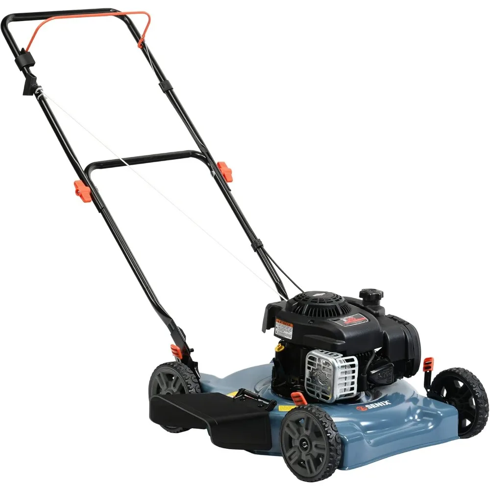 20-дюймовая газонокосилка с 4-тактным двигателем Briggs & Stratton мощностью 125 куб.см, боковым разрядом, 5-позиционным регулированием высоты с одним колесом
20-дюймовая газонокосилка с 4-тактным двигателем Briggs & Stratton мощностью 125 куб.см, боковым разрядом, 5-позиционным регулированием высоты с одним колесом