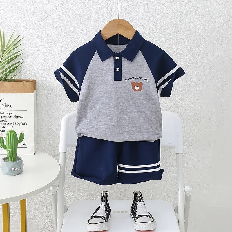 New Summer Baby Boys Clothes Suit Children T-Shirt Shorts 2Pcs/Set Toddler Outfits Infant Casual Cotton Costume Kids Tracksuits
New Summer Baby Boys Clothes Suit Children T-Shirt Shorts 2Pcs/Set Toddler Outfits Infant Casual Cotton Costume Kids Tracksuits