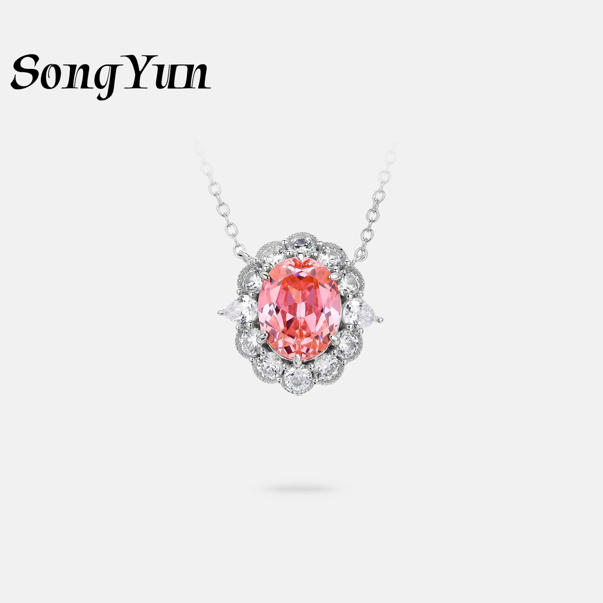 SongYun Jewelry 925 Sterling Silver Pendant Necklace Women High Carbon Diamond s925 Silver Pendants Chain Necklaces Accessories
SongYun Jewelry 925 Sterling Silver Pendant Necklace Women High Carbon Diamond s925 Silver Pendants Chain Necklaces Accessories