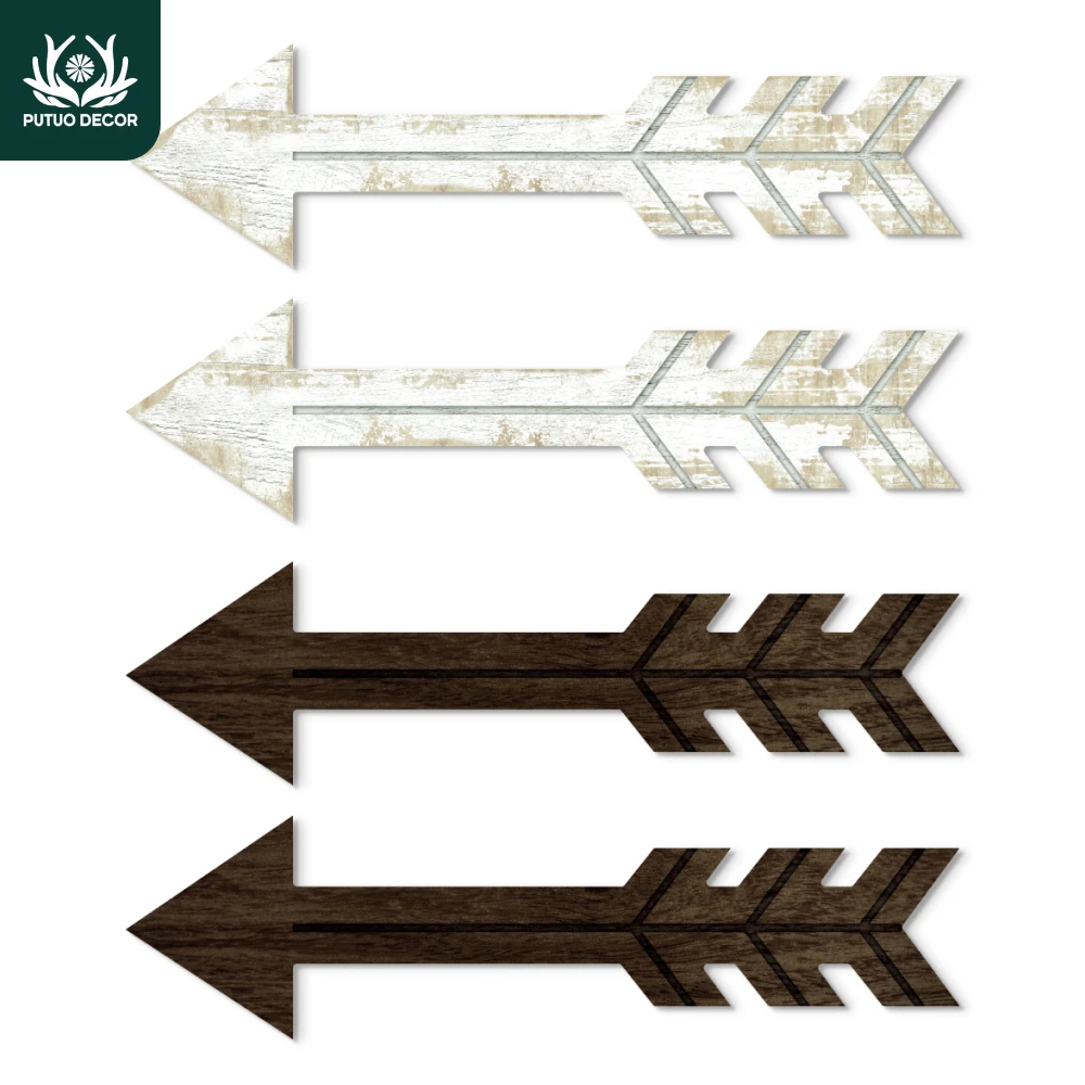Putuo Decor 2pc Arrow Shaped Wooden Sign Wall Sticker, Wall Decor for Home Farmhouse Coffee Shop Cafe Office Studio Bar, Gift
Putuo Decor 2pc Arrow Shaped Wooden Sign Wall Sticker, Wall Decor for Home Farmhouse Coffee Shop Cafe Office Studio Bar, Gift