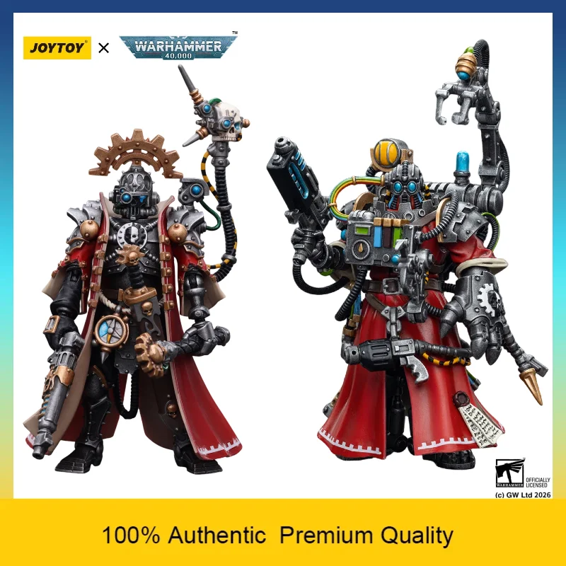 JOYTOY Warhammer 40K Adeptus Mechanicus Skitarii Marshal & Cybernetica Datasmith 2-Pack 1/18 Action Figure Set Collectible Model
JOYTOY Warhammer 40K Adeptus Mechanicus Skitarii Marshal & Cybernetica Datasmith 2-Pack 1/18 Action Figure Set Collectible Model