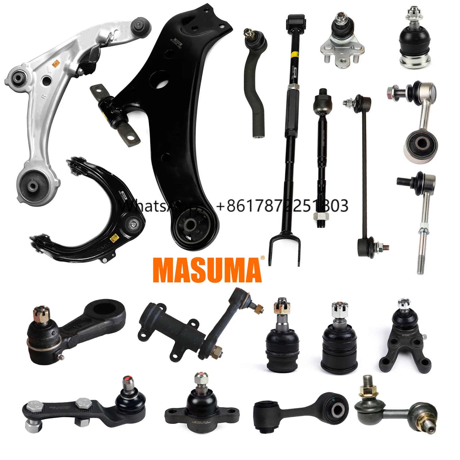 MASUMA Car Auto Suspension System Shock Absorbers Control Arms Ball Joints for 555 Honda Nissan, Auto Suspension System
MASUMA Car Auto Suspension System Shock Absorbers Control Arms Ball Joints for 555 Honda Nissan, Auto Suspension System