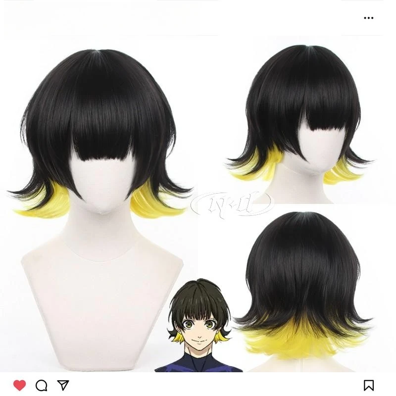 Fengle Hui Blue Prison Cosplay Wig, Stylish Design, Anti-Curl, Realistic Scalp Simulation
Fengle Hui Blue Prison Cosplay Wig, Stylish Design, Anti-Curl, Realistic Scalp Simulation