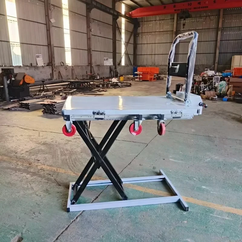 Stacker Four-wheel Hydraulic Forklift Portable Handling Scissor Fork Mobile Flatbed Truck
Stacker Four-wheel Hydraulic Forklift Portable Handling Scissor Fork Mobile Flatbed Truck